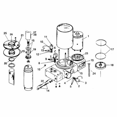 AFTERMARKET GEAR PUMP SIMILAR TO MEYER OEM 15729 1306202